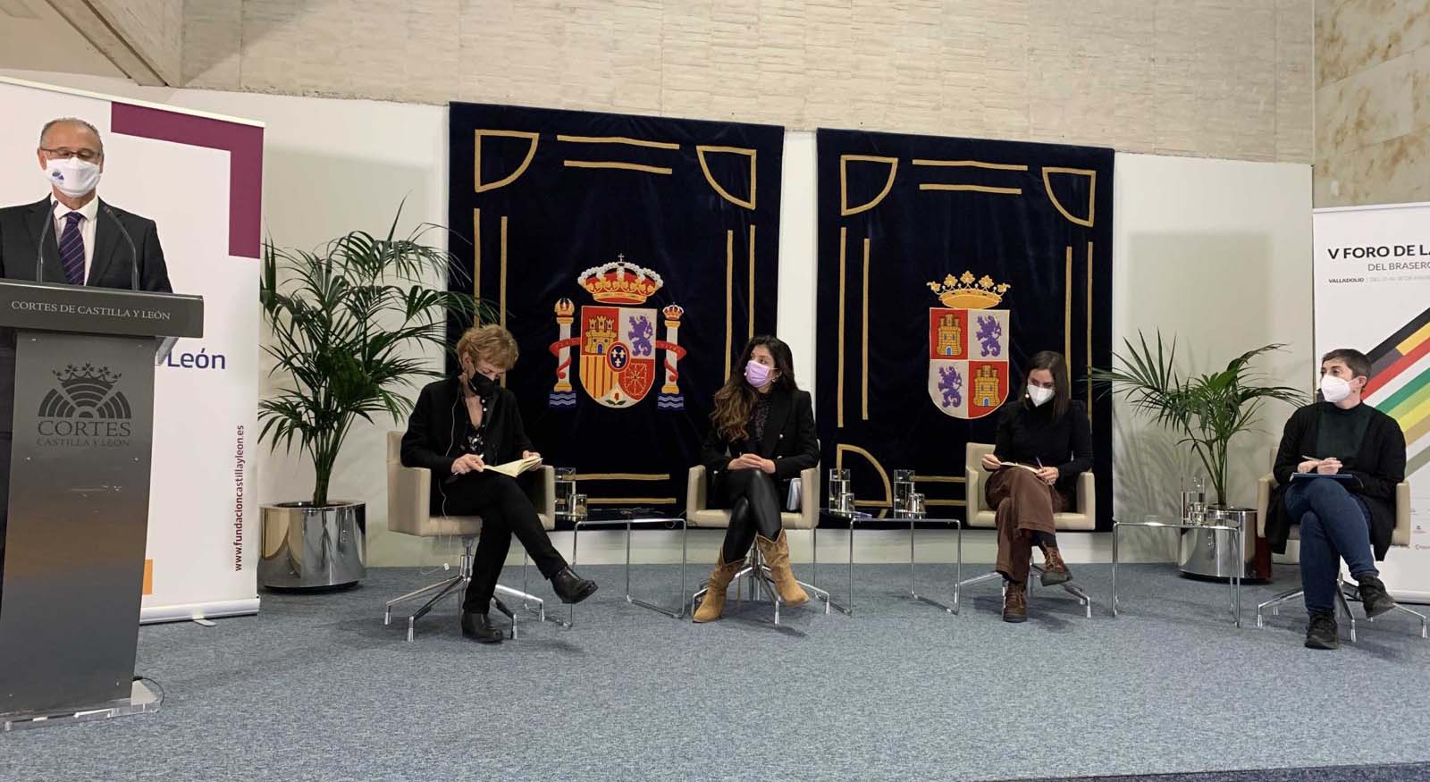 Elena Medel, María Sánchez y Soleá Morente inauguran el V Foro de la Cultura en Valladolid