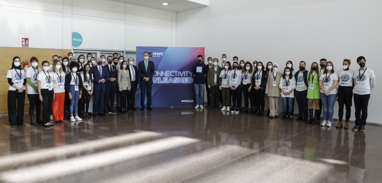 La Fundació Princesa de Girona visita el Mobile World Congress