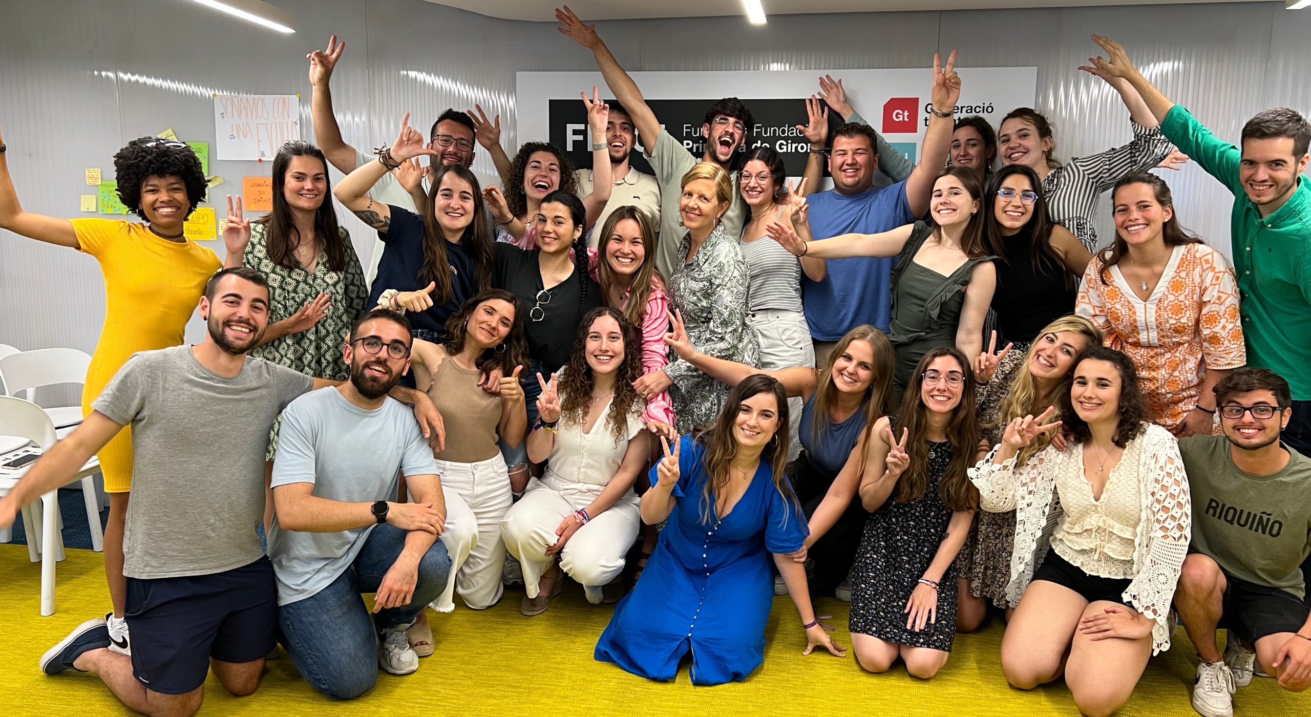 Los jóvenes de la segunda edición de «Generación Docentes» se reúnen en Girona para celebrar su graduación de final de curso