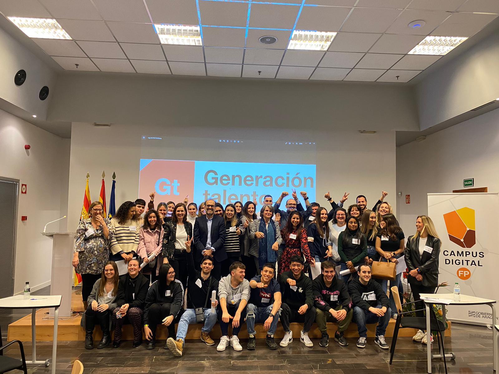 35 estudiantes de FP de Zaragoza participan en una sesión de speed mentoring para mejorar su empleabilidad