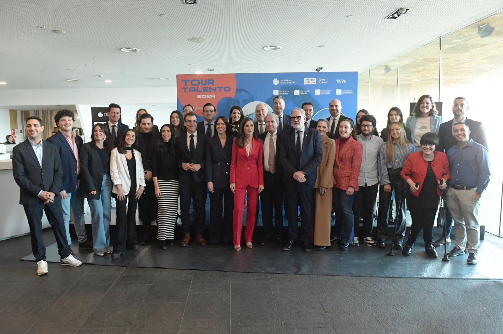 Los embajadores de la Fundación Princesa de Girona se reúnen por primera vez en Lleida junto a la Reina