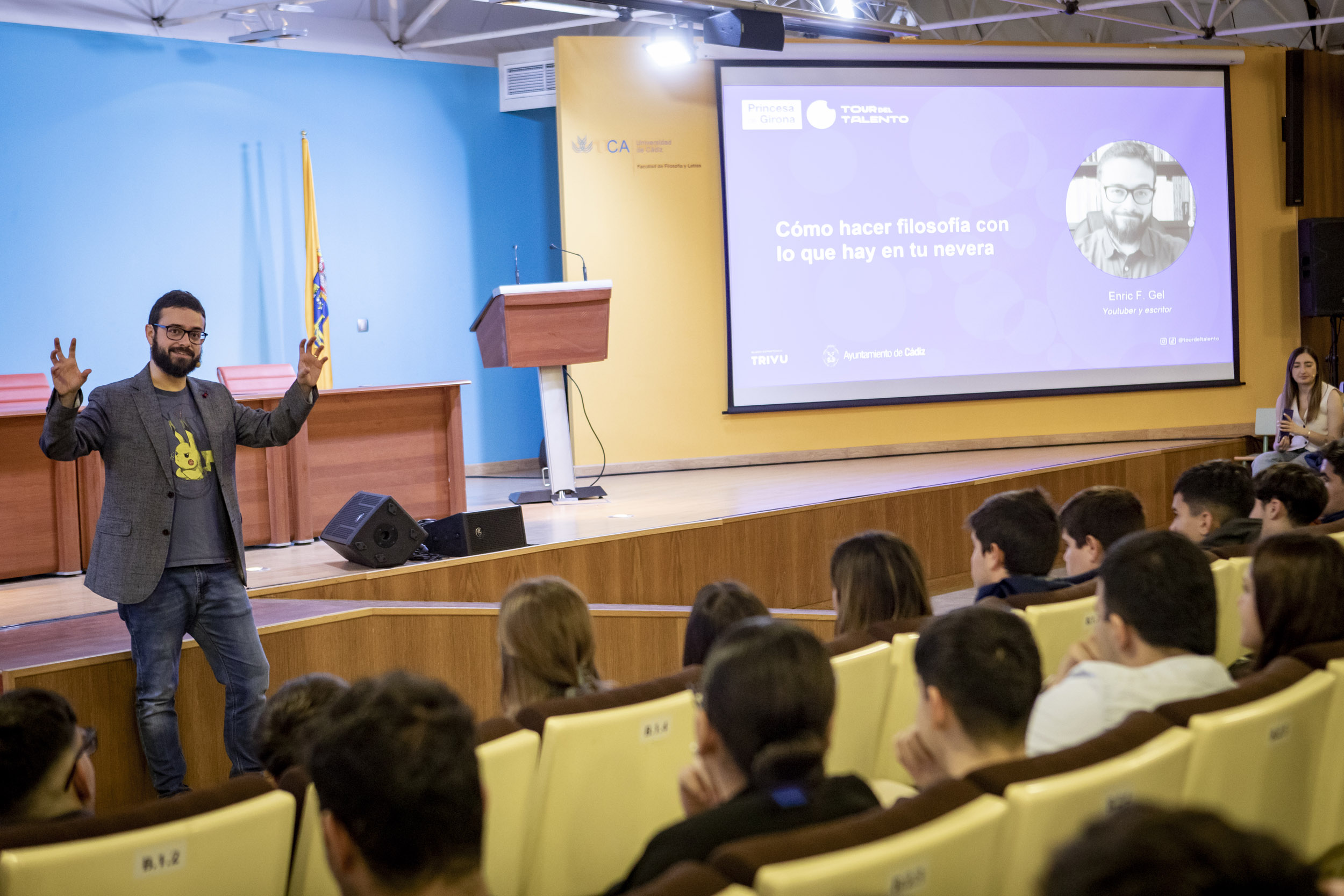 Aprender a potenciar el bienestar emocional con filosofía y las claves para descubrir el IKIGAI, protagonistas del día en el Tour del Talento en Cádiz