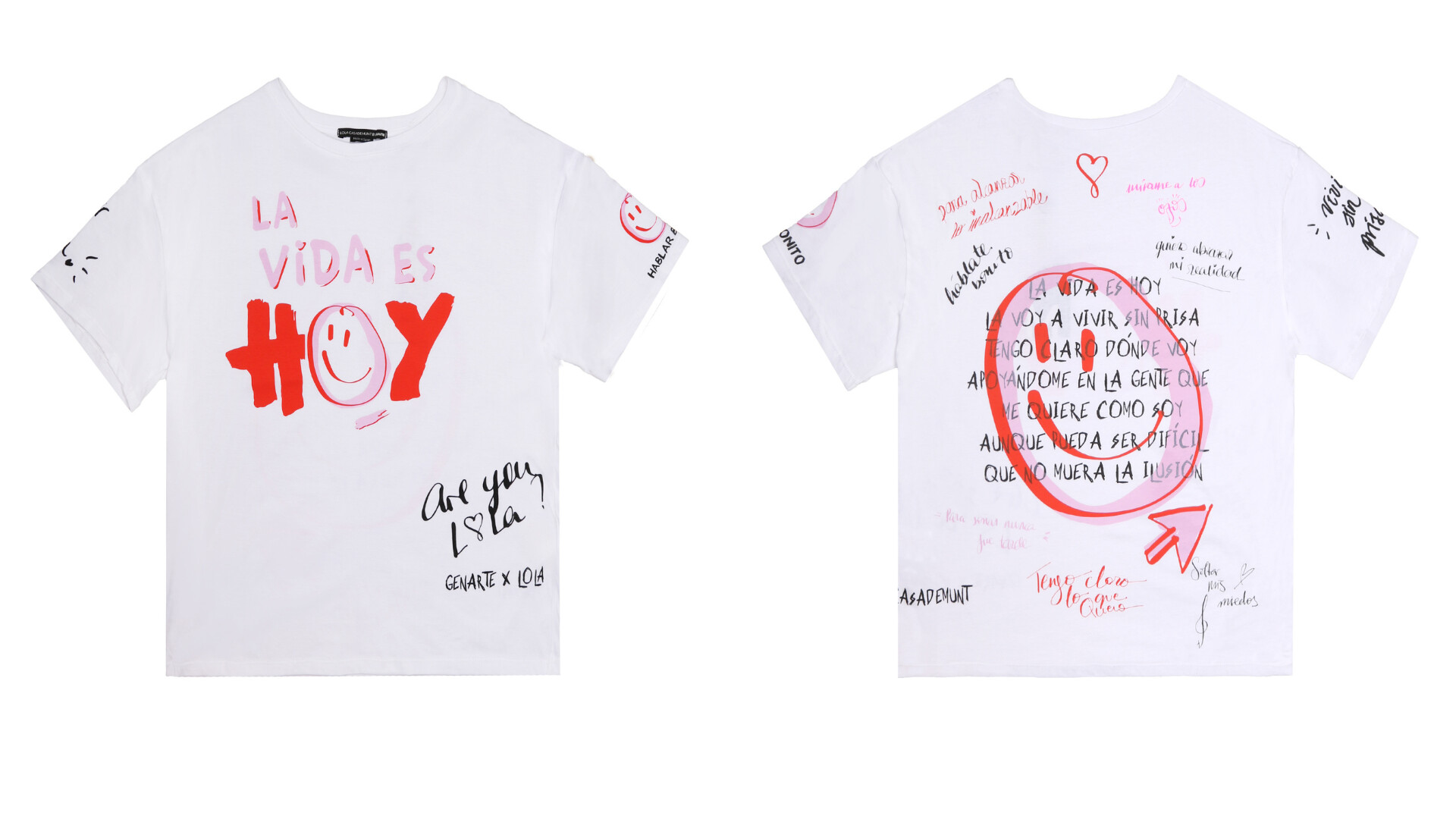 Descubre la camiseta solidaria de «Generación arte» y Lola Casademunt