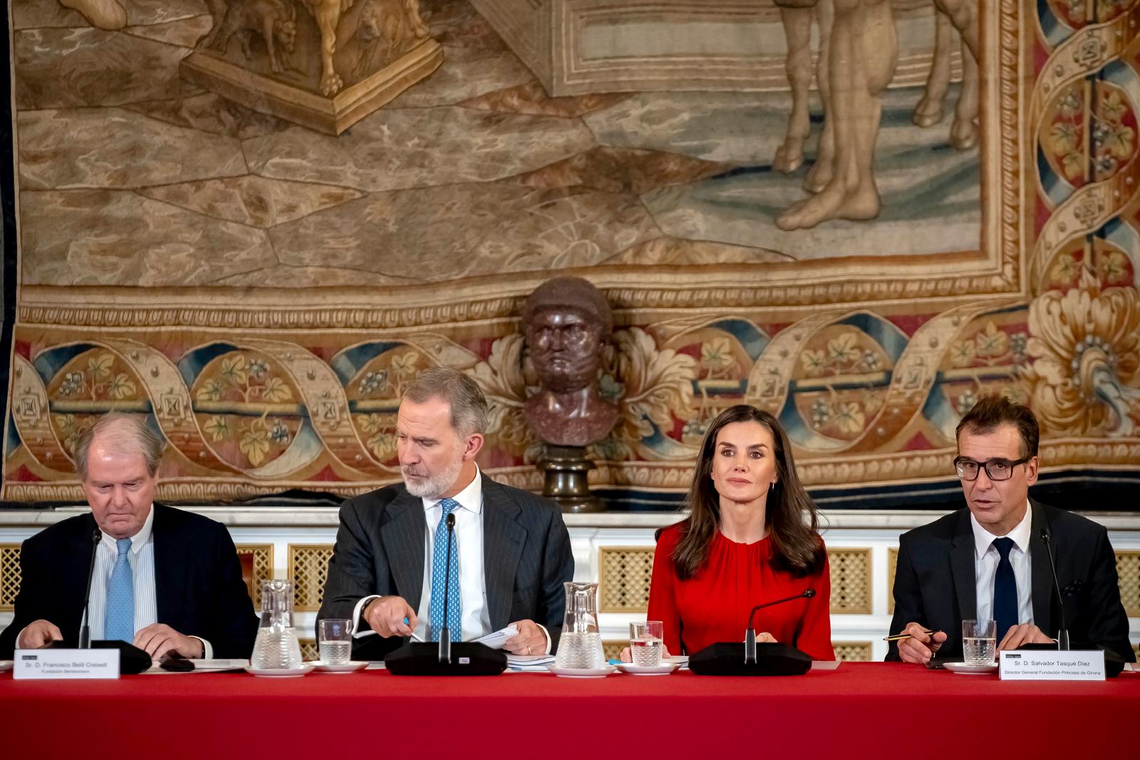 La Fundación Princesa de Girona presenta el Plan de actuación 2025 a su Patronato y a SS.MM. los Reyes en el Palacio Real de Madrid