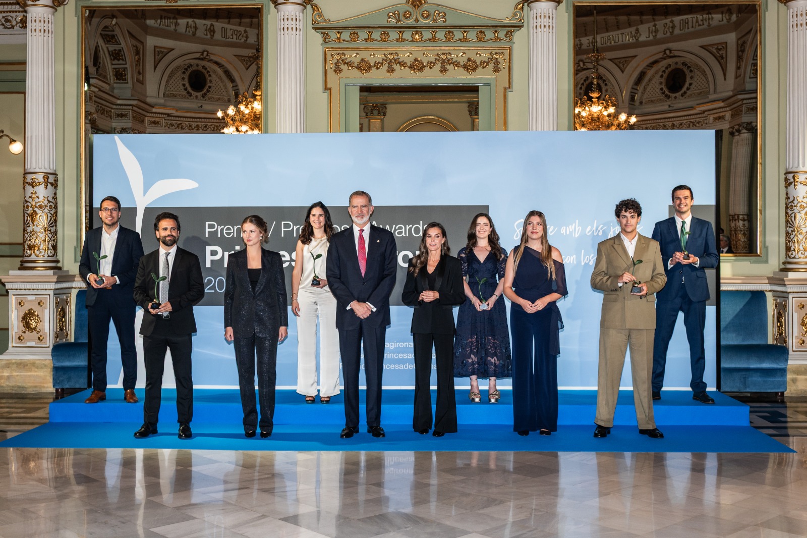 Una sinfonía de talento joven, valores y esperanza protagoniza los Premios Princesa de Girona 2025