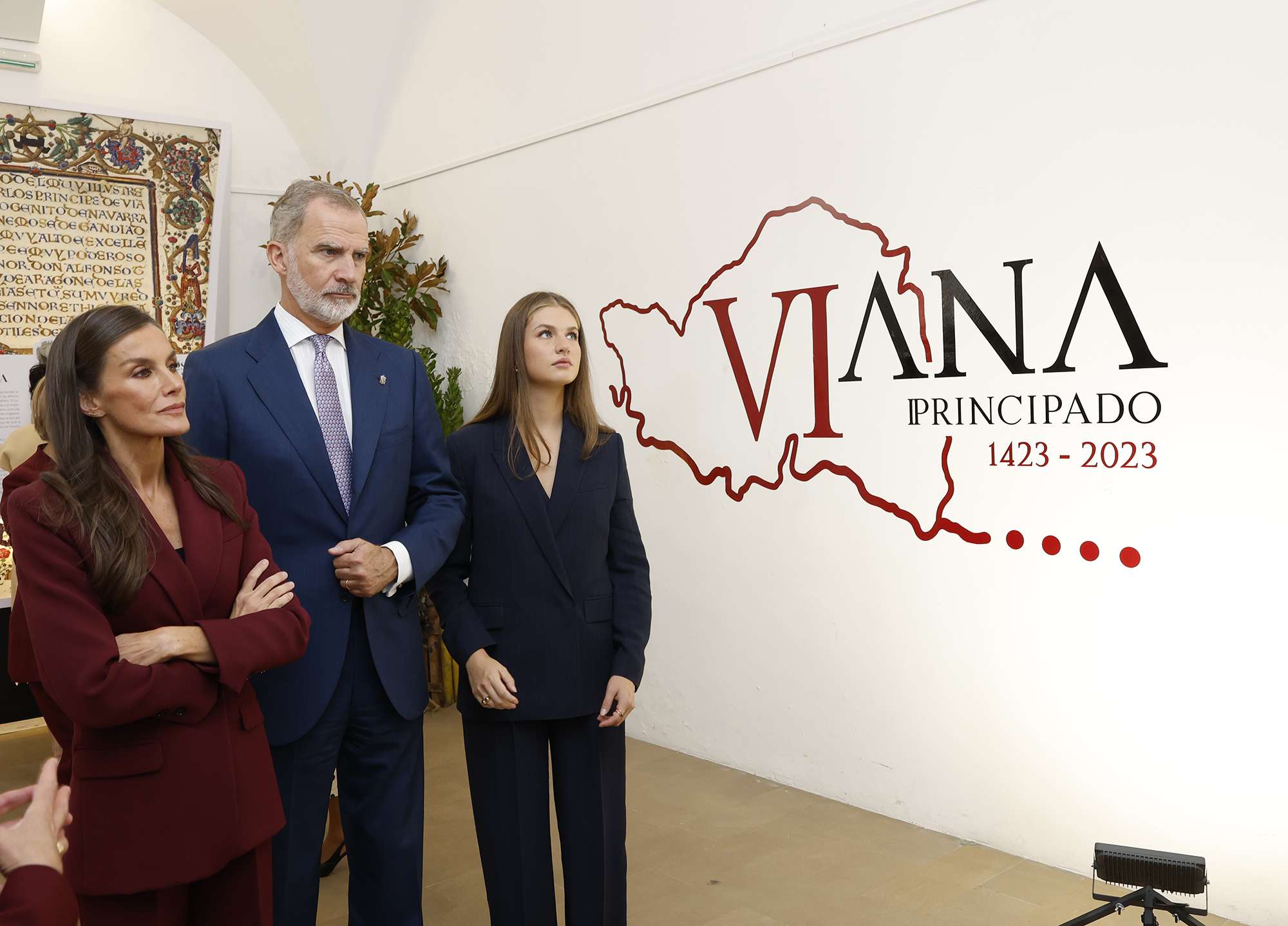 La Princesa Leonor refuerza su liderazgo estrenándose como Princesa de Viana