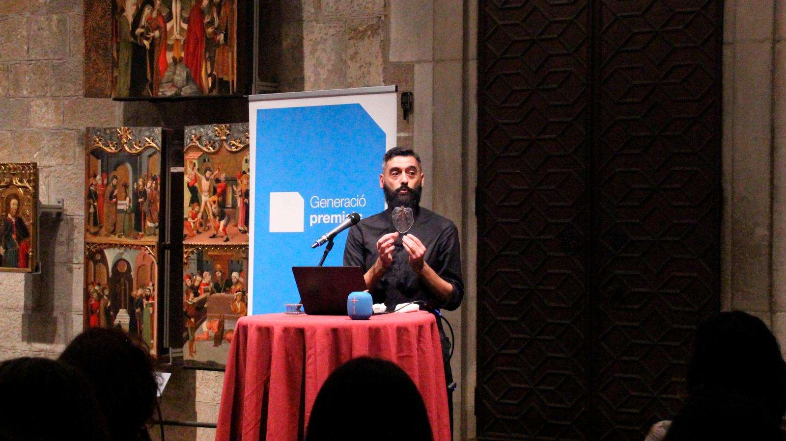 Juan Zamora apropa el poder transformador de l’art als joves de Girona