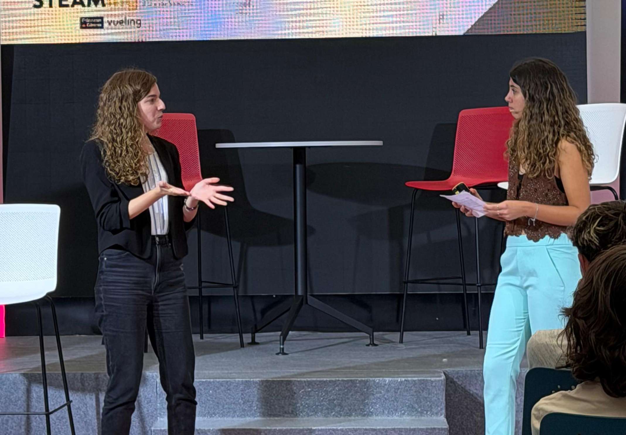 La Fundación Princesa de Girona y Vueling están participan en el evento Leadingirls de Málaga con el programa «Steaming: dando alas al talento femenino»