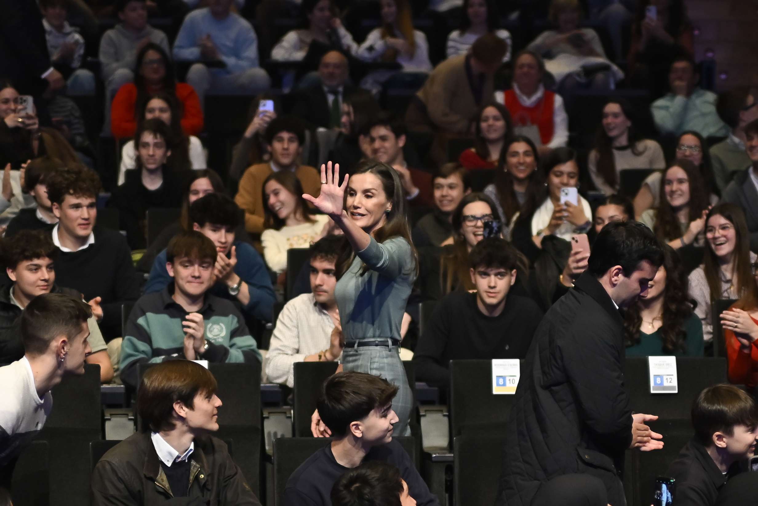 S.M. la Reina preside el acto central del Tour del talento en Huesca, un encuentro dedicado a impulsar el talento, la creatividad y la iniciativa empresarial de los jóvenes