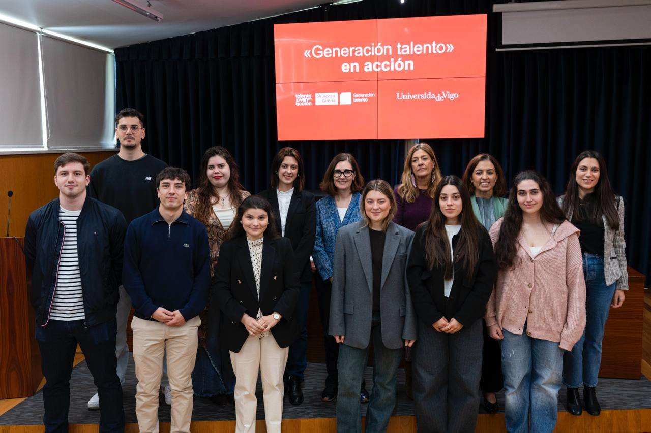 La Universidad de Vigo se suma a «Generación talento» para acompañar a sus estudiantes en su desarrollo profesional
