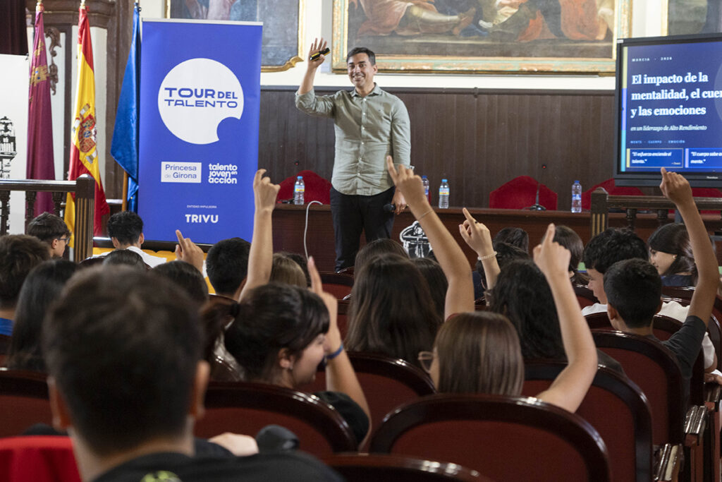 El Tour del talento en Murcia impulsa el bienestar emocional, la innovación y las vocaciones científicas entre los jóvenes