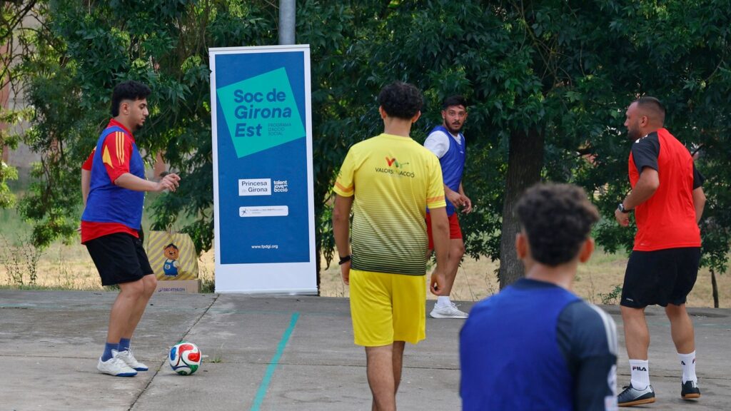 Font de la Pólvora (Girona Este) acoge la primera acción del proyecto “Talento en los barrios”