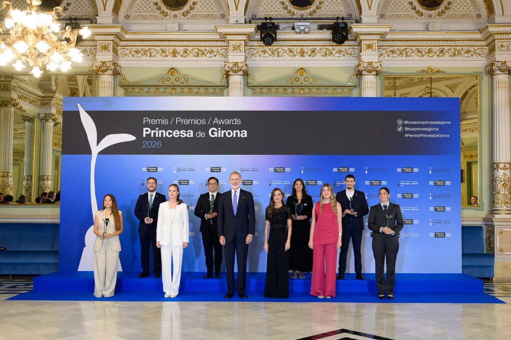El poder del talento compartido protagoniza la ceremonia de entrega de los Premios Princesa de Girona 2026 en el Gran Teatre del Liceu